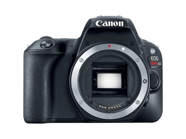 Canon EOS Rebel SL2 DSLR Camera with 18-55mm is STM Lens & 75-300mm III Lens + Flexible Tripod + UV Protection Filter +