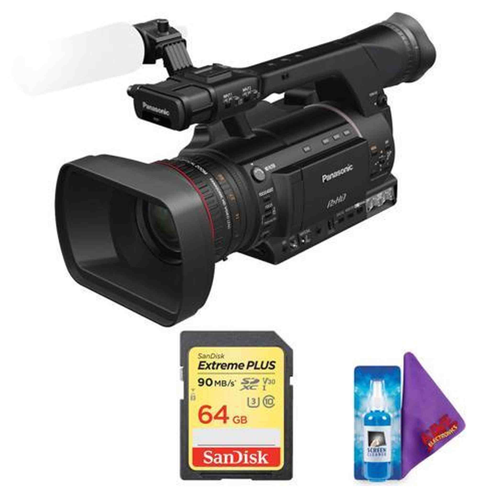 Panasonic AG-HPX250 P2 HD Handheld Camcorder + Pro Memory Card