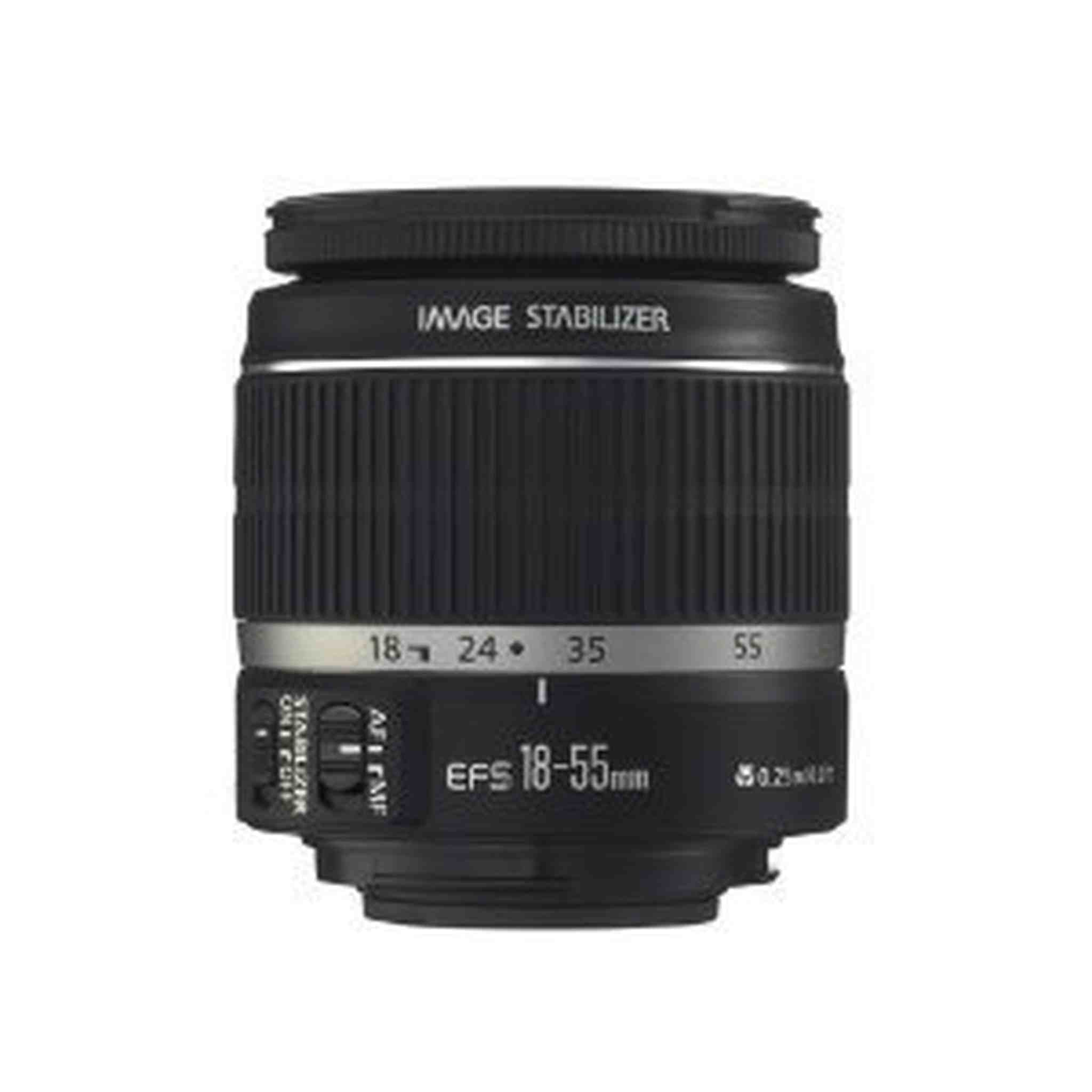 Canon EF-S 18-55mm f/3.5-5.6 IS SLR Lens - DavisMAX