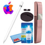 Apple Pencil 1st Gen Bundle with Hard Carry Case + Silicone Stand Black -