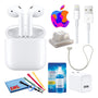 Apple AirPods with Wireless Charging 2nd Gen with Cable Ties + USB Charger