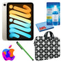 Apple iPad Mini 6 64GB, Cellular, Starlight Bundle with Zipper Sleeve