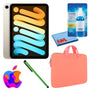 Apple iPad Mini 6 64GB, Cellular, Starlight Bundle with Zipper Sleeve