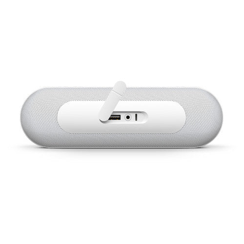 Beats by Dr. Dre Pill Plus Portable Bluetooth Wireless Speaker, White, ML4P2LL/A