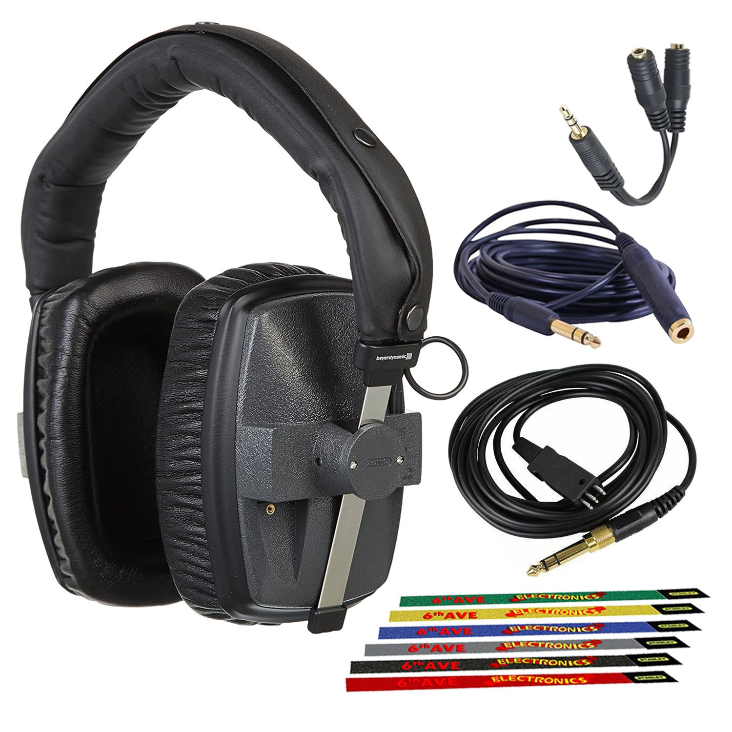 Beyerdynamic DT 150 250 Ohm Closed Dynamic Headphones Bundle with Cleaning  Kit