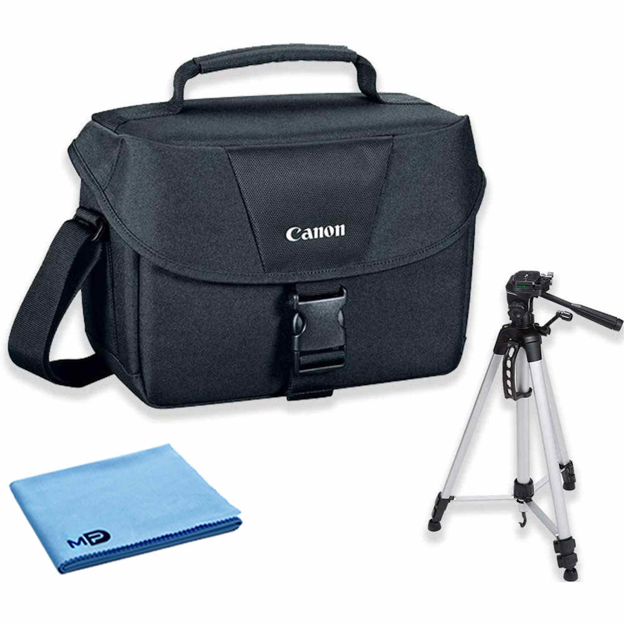 Canon 100ES Padded Digital SLR Camera Case EOS Shoulder Gadget Bag + 72” Tripod