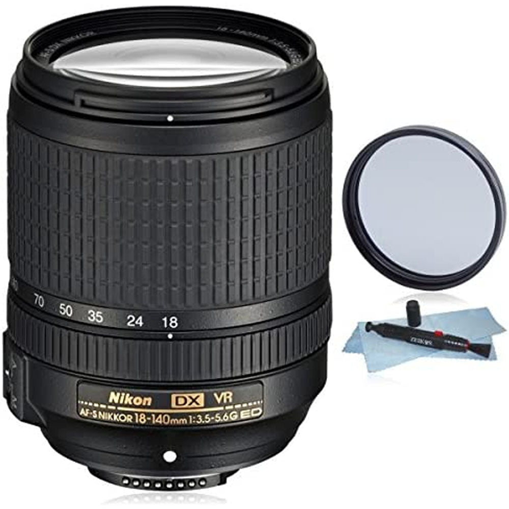Nikon AF-S DX 18-140mm f/3.5-5.6G ED VR Lens White Box for Nikon DSLR Cameras