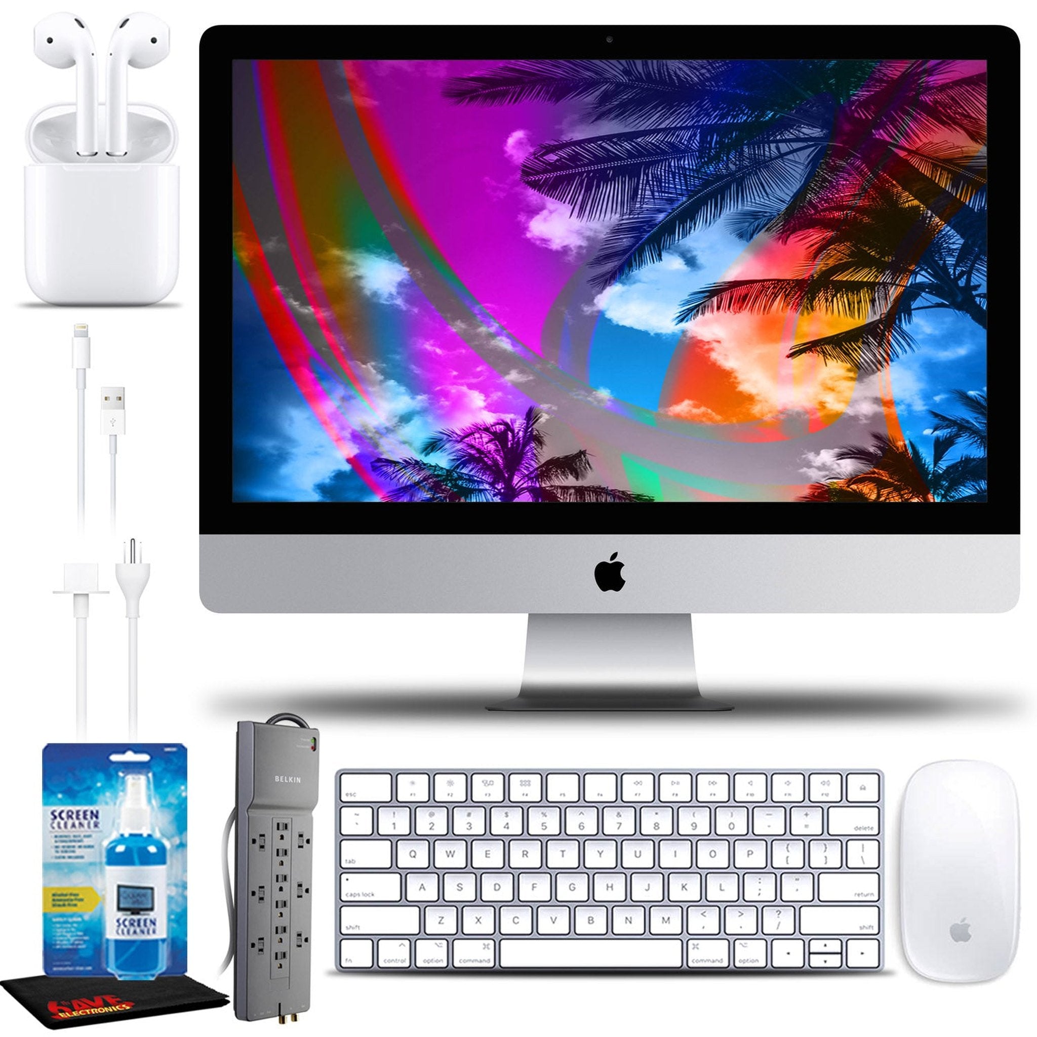 Apple 27" iMac with Retina 5K 512GB, Mid 2020 with AirPods 2 and More Apple