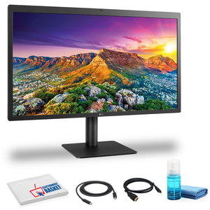 LG UltraFine 27MD5KL-B 27" 16:9 5K IPS Monitor With Microfiber Cloth, Cleaning Spray, and HDMI Cable