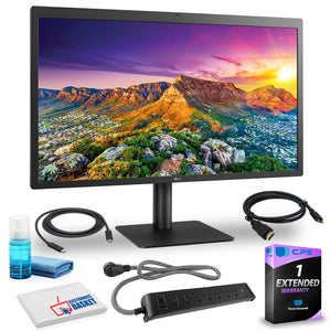 LG UltraFine 27MD5KL-B 27" 16:9 5K IPS Monitor With Cleaning Kit, HDMI Cable, Surge Protector, and 1-Year Extended Warranty