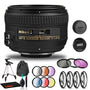 Nikon AF-S NIKKOR 50mm f/1.4G Lens Includes Filter Kits and Tripod Intl Model