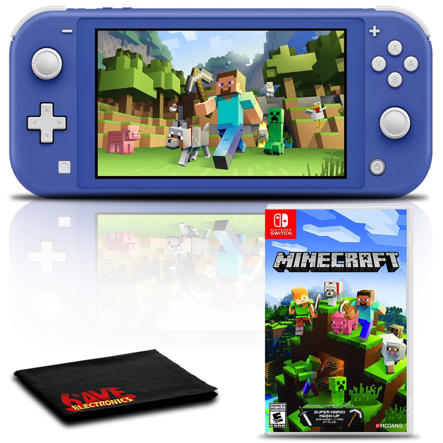 Nintendo Switch Lite 32GB Handheld Video Gaming Console with Minecraft