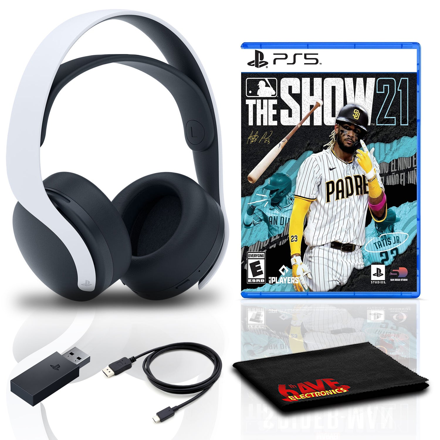 PULSE 3D Wireless Headset Bundle with MLB The Show 21 - PlayStation 5