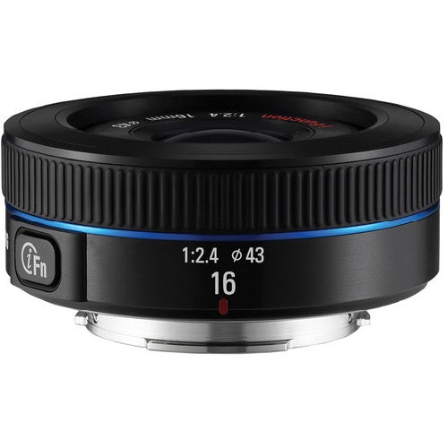 Samsung 16mm f/2.4 (Black) - Standard Bundle