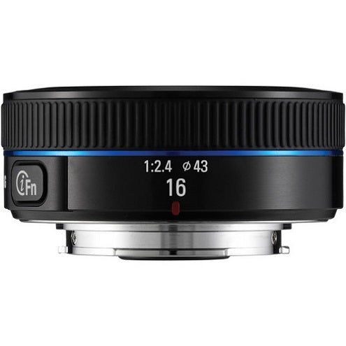 Samsung 16mm f/2.4 (Black) - Standard Bundle