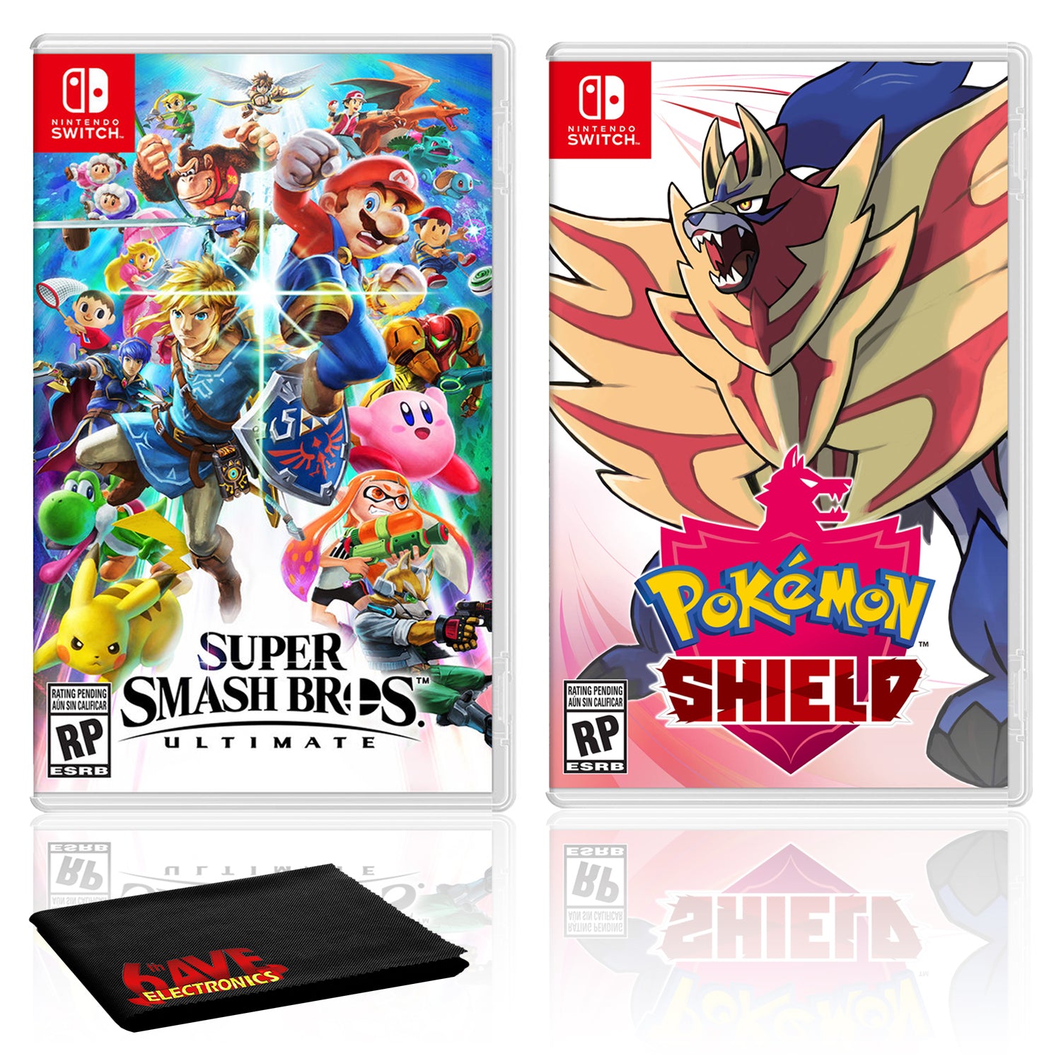 Nintendo Super Smash Bros. Ultimate Bundle with Pokemon Shield