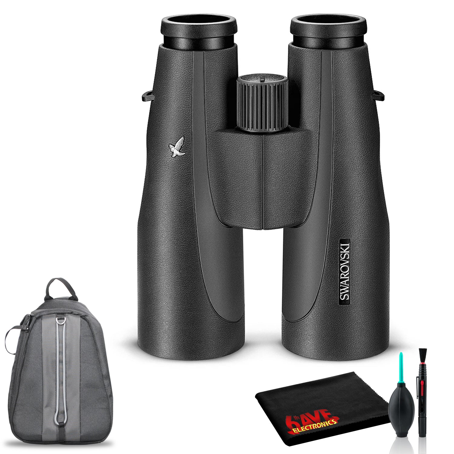 Swarovski 10x56 SLC Binocular with Cleaning Kit, Backpack Carry Case, and 1-Year Extended Warranty