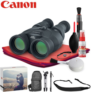 Canon 12x36 IS III Image Stabilized Binocular - Exclusive Outdoors Binoculars Bundle Canon