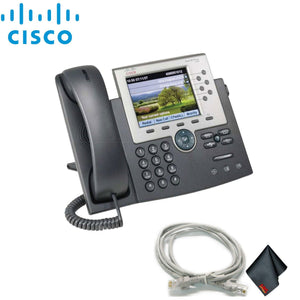 Cisco Unified IP Phone 7965G with Extra Cat5 Cables Bundle