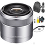 SONY SEL 30MM F/3.5 NEX Lens + Deluxe Lens Cleaning Kit