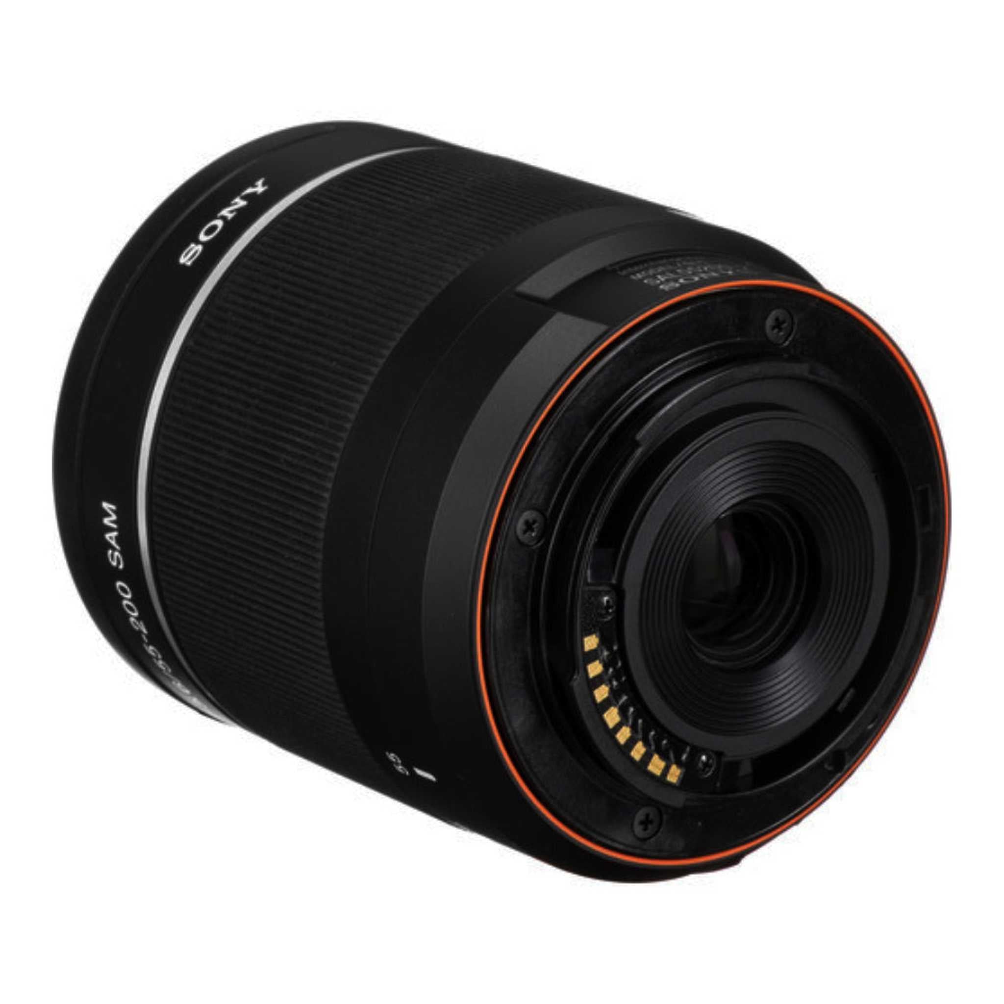 SONY SAL 55-200/2 F/4-5.6 AF DT Lens + Deluxe Lens Cleaning Bundle