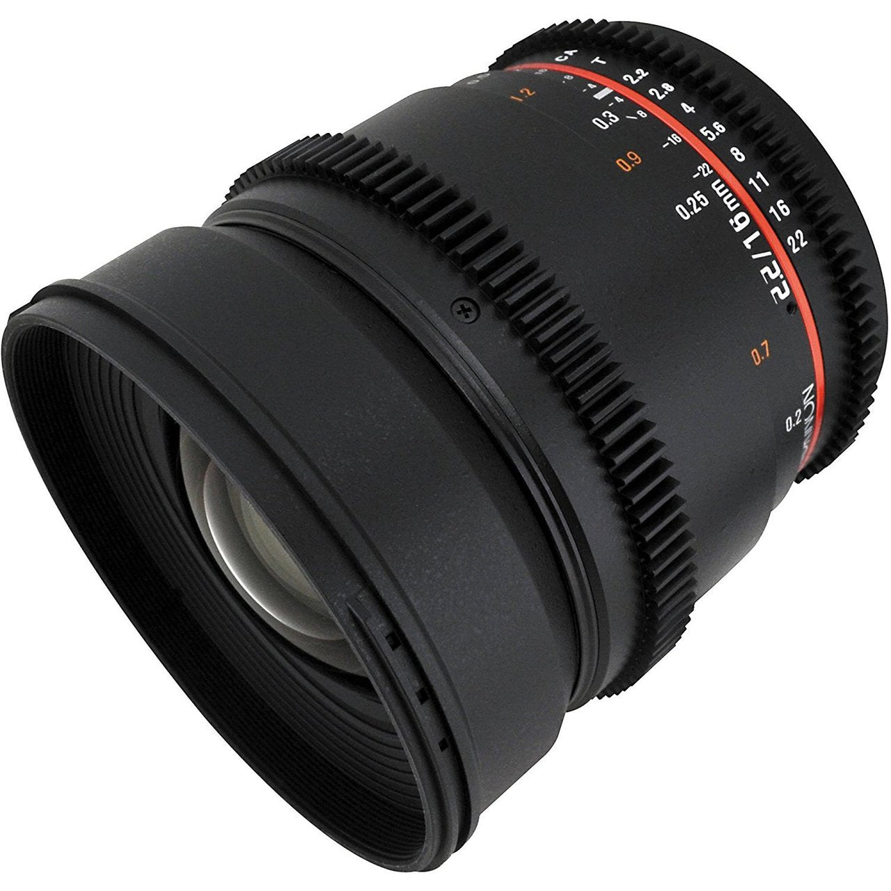Rokinon 16mm T2.2 Cine Lens for Sony E # CV16M-NEX + MicroFiber Cloth + Lens Pen Cleaner + 32GB SDHC Memory Card Bundle