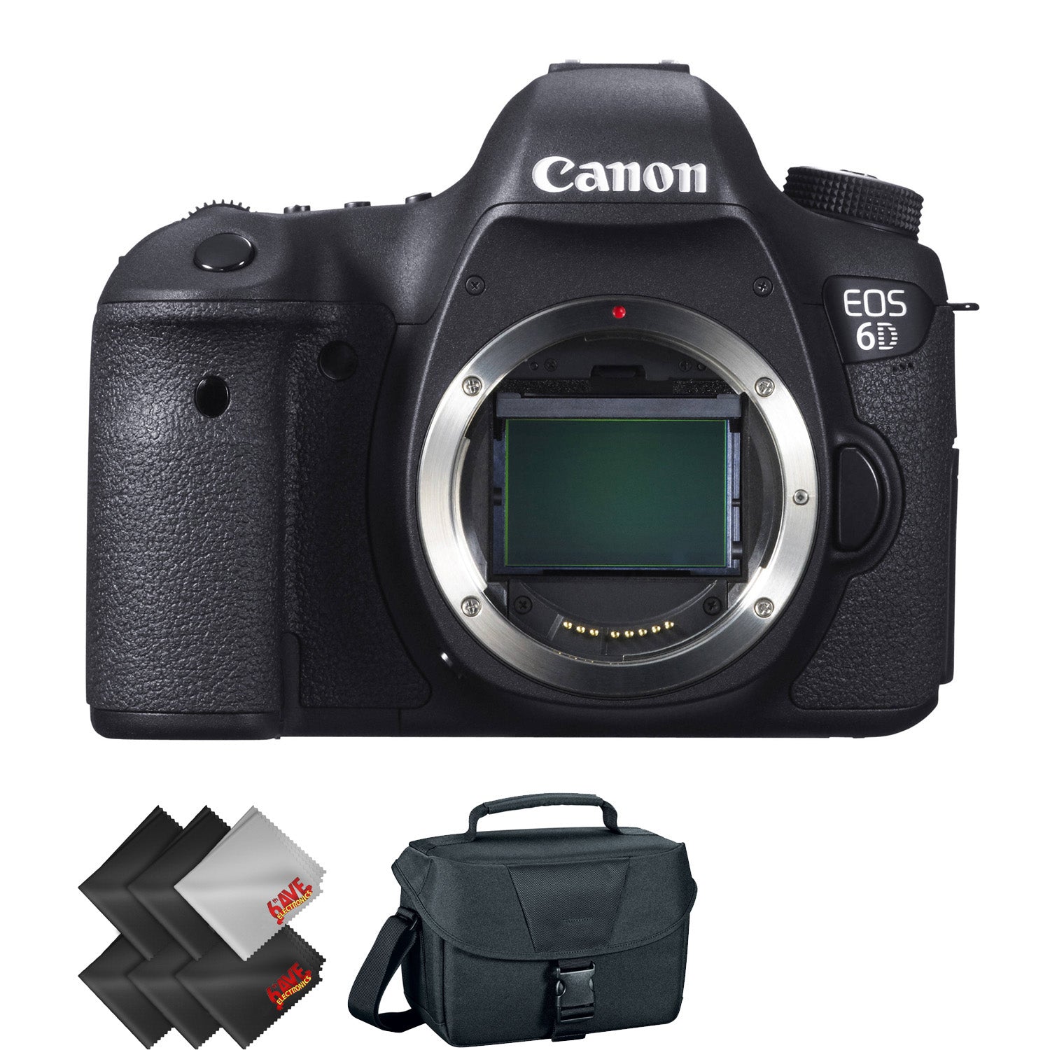 Canon EOS 6D DSLR Camera Body Only - Open Box + 2 Year Accidental Warranty