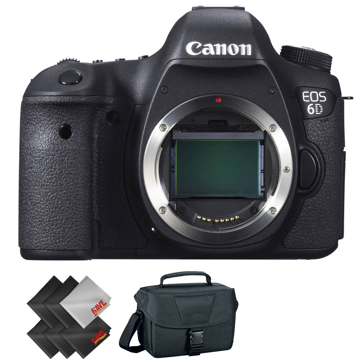 Canon EOS 6D DSLR Camera Body Only - Open Box + 1 Year Warranty
