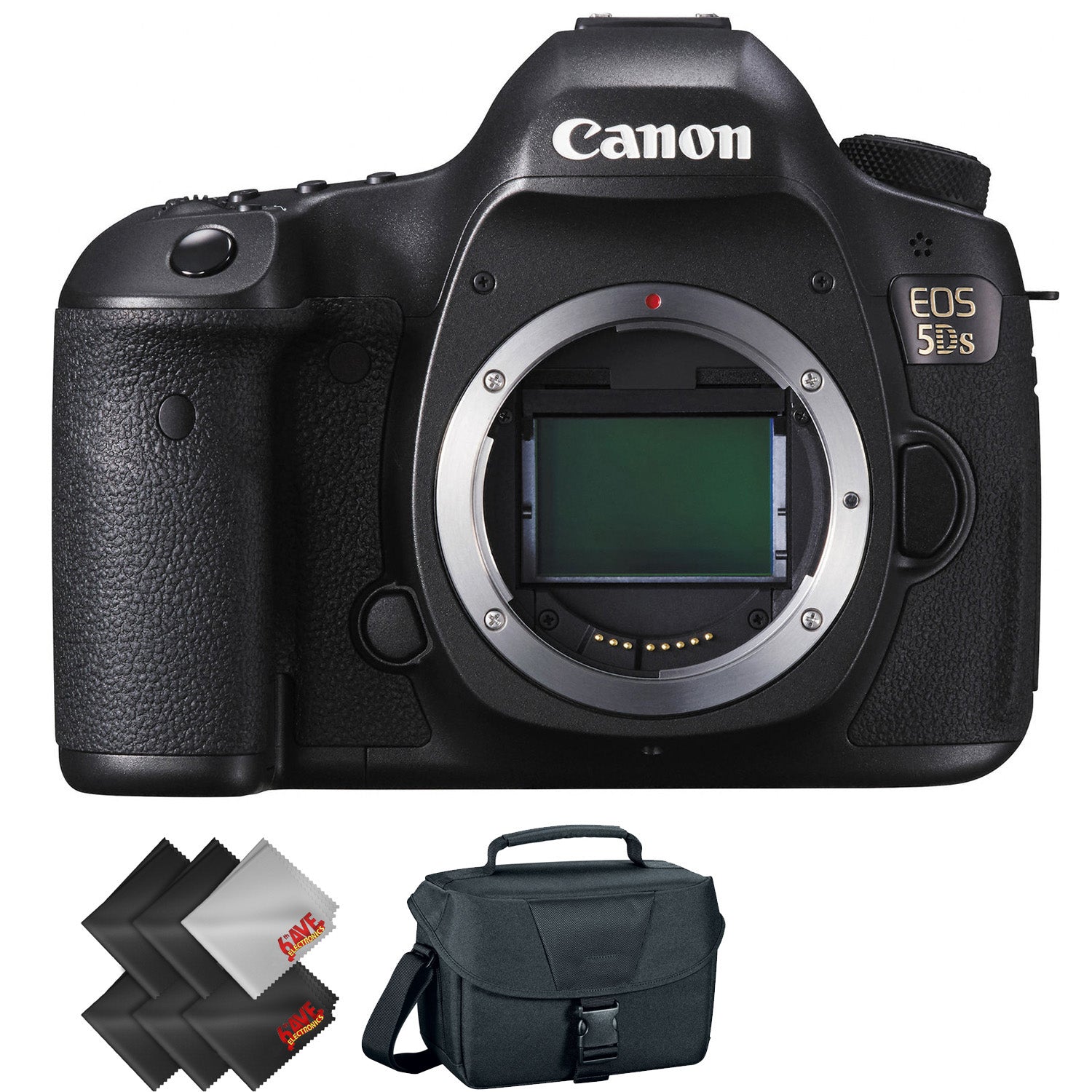 Canon EOS 5DS DSLR Camera (Body Only) + 2 Year Accidental Warranty Bundle