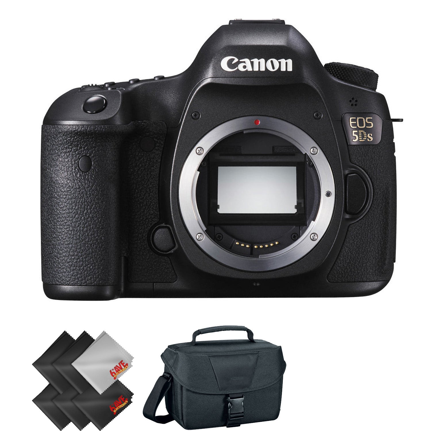 Canon EOS 5DS DSLR Camera (Body Only) + 1 Year Warranty Bundle