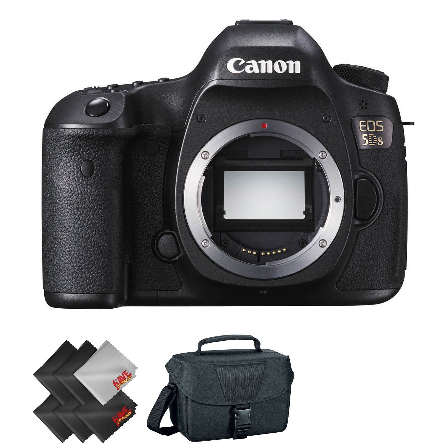 Canon EOS 5DS DSLR Camera Body Only + 1 Year Warranty Bundle