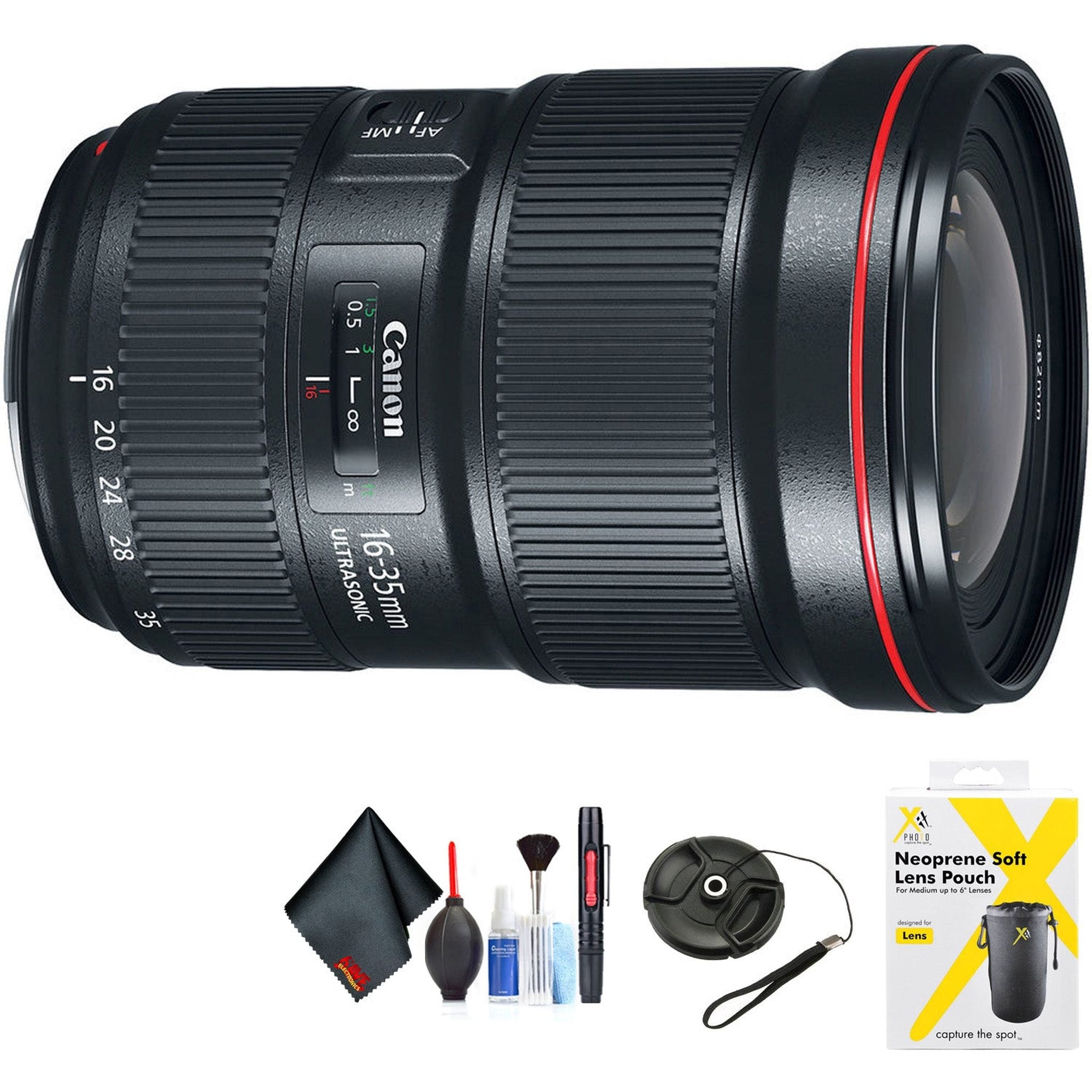 Canon EF 16-35mm f/2.8L III USM Lens for Canon EF Mount + Accessories International Model with 2 Year Warranty - Used Canon