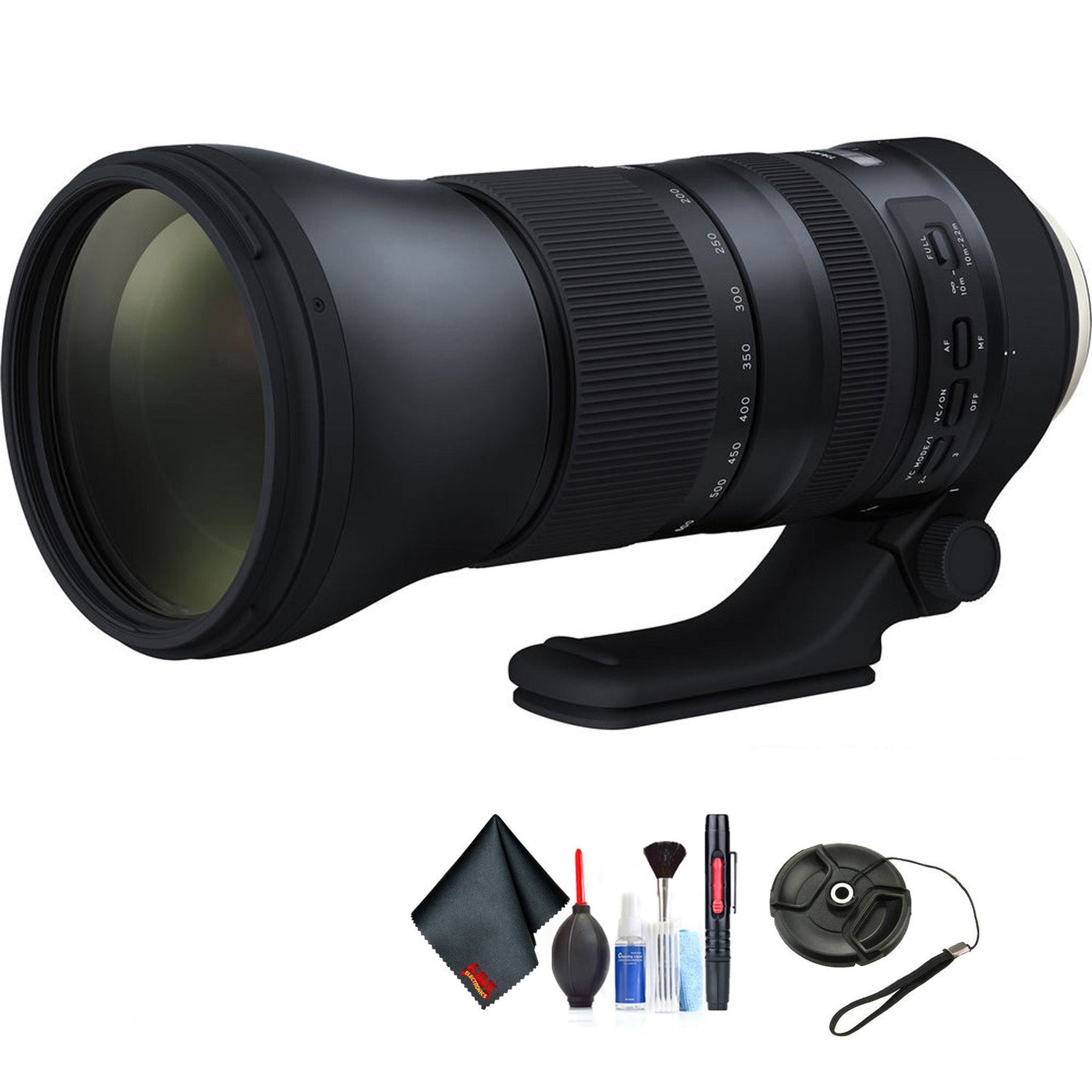 Tamron SP 150-600mm f/5-6.3 Di VC USD G2 for Nikon F for Nikon F Mount + Accessories (International Model with 2 Year Wa