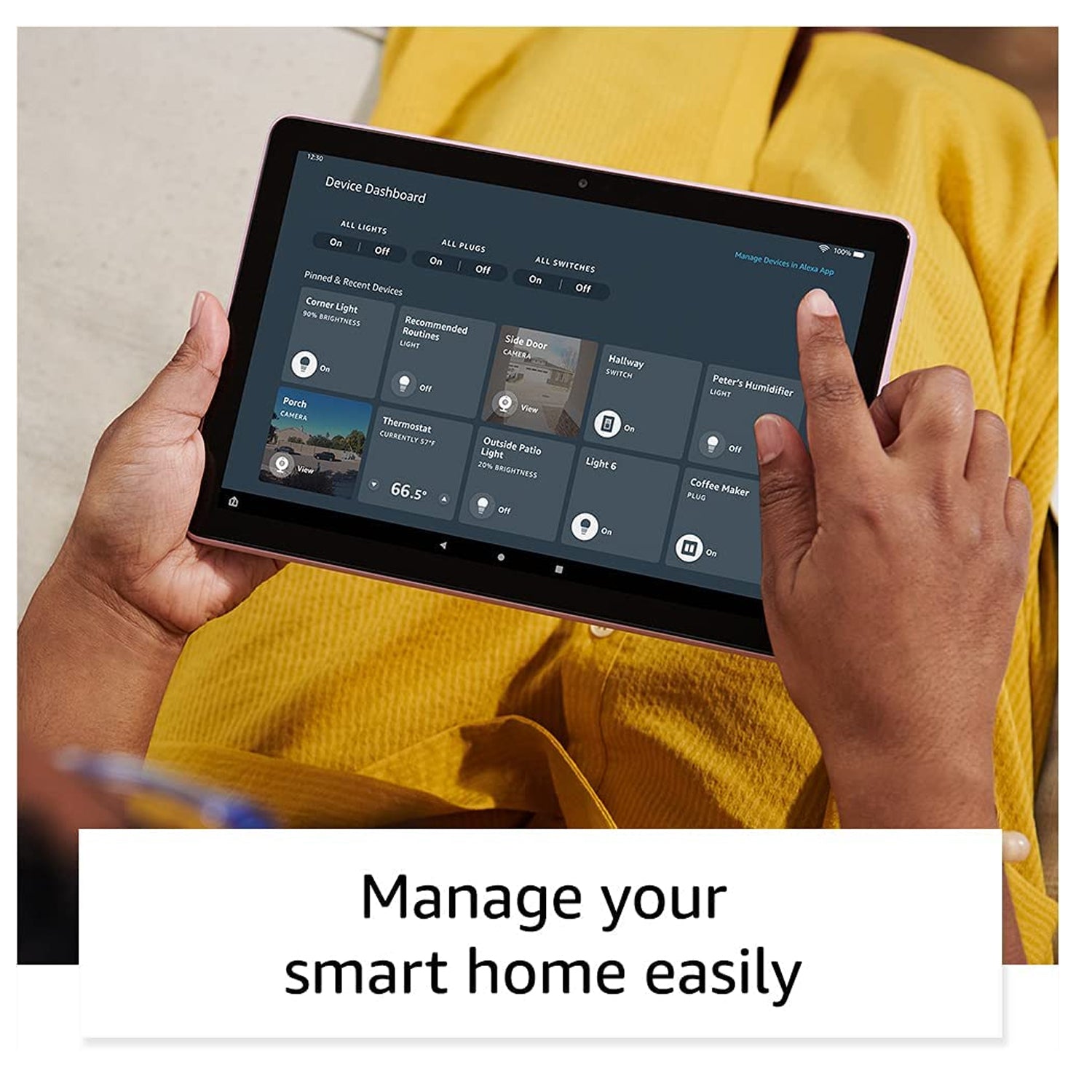 Fire HD 10 Inch Tablet Full HD, 32GB Black 2021 with 64GB Micro SD Card