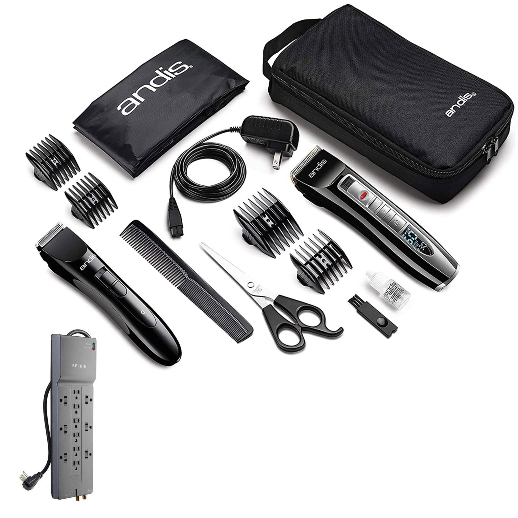 Andis 24615 Select Cut 5-Speed Combo Home Haircutting Kit with Surge Protector - Andis