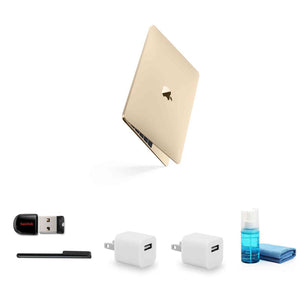 Apple Macbook 12 Inch Laptop, Retina, 512GB Gold Spanish Keyboard MNYL2E/A with Cleaning Kit Apple