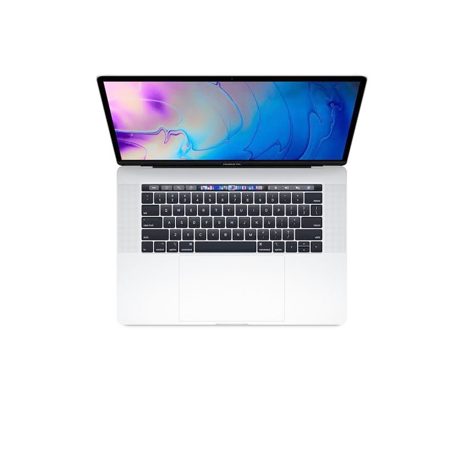 Apple MacBook Pro 15-inch with Touch Bar 256GB - Silver (Spanish Keyboard) MR962E/A with Apple AirPods Pro