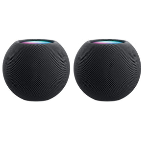 Apple HomePod mini Space Gray MY5G2LL/A 2 Pack Bundle