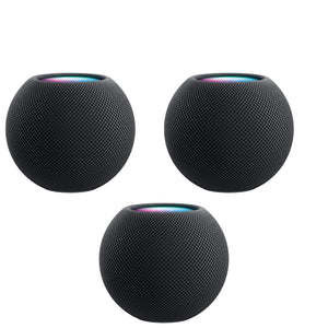 Apple HomePod mini Space Gray MY5G2LL/A 3 Pack Bundle
