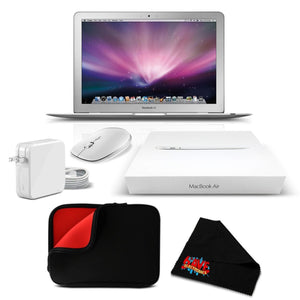 Apple 11.6 Inch MacBook Air Notebook Computer MJVM2LL/A - Essential Bundle
