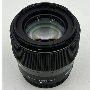 Sigma 56mm f/1.4 DC DN Contemporary Lens for FUJIFILM X - with 2X 64GB Memory Card, Editing Software and More