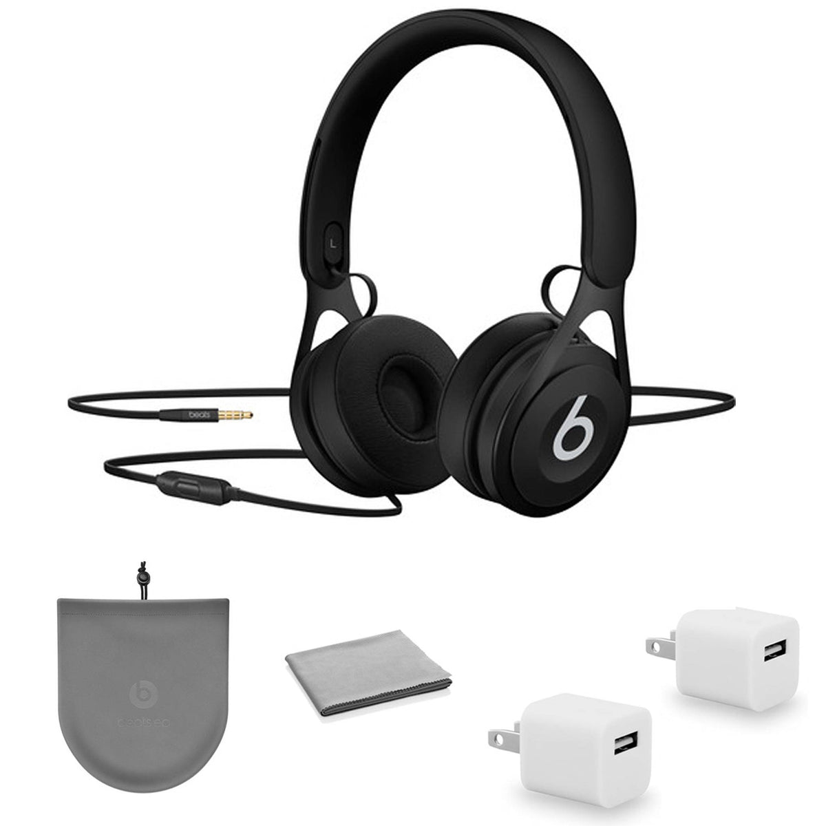 Beats by Dr. Dre Beats EP On-Ear Headphones Bundle -