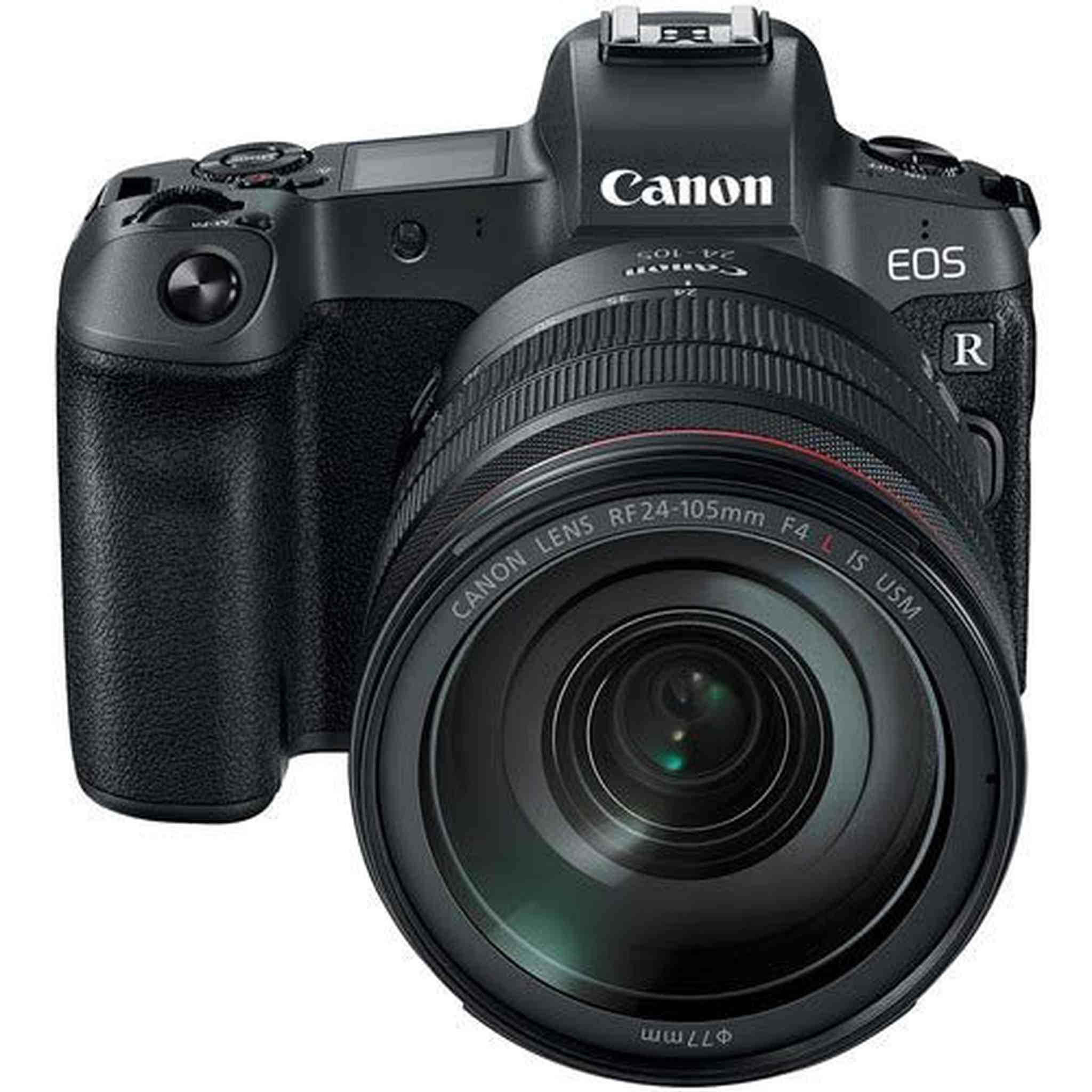 Canon EOS R Mirrorless Digital Camera with 24-105mm Lens Bundle with Carrying Case and Cleaning Kit - Used Canon