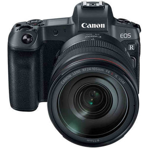 Canon EOS R Mirrorless Digital Camera with 24-105mm Lens Bundle with Carrying Case and Cleaning Kit - Used Canon