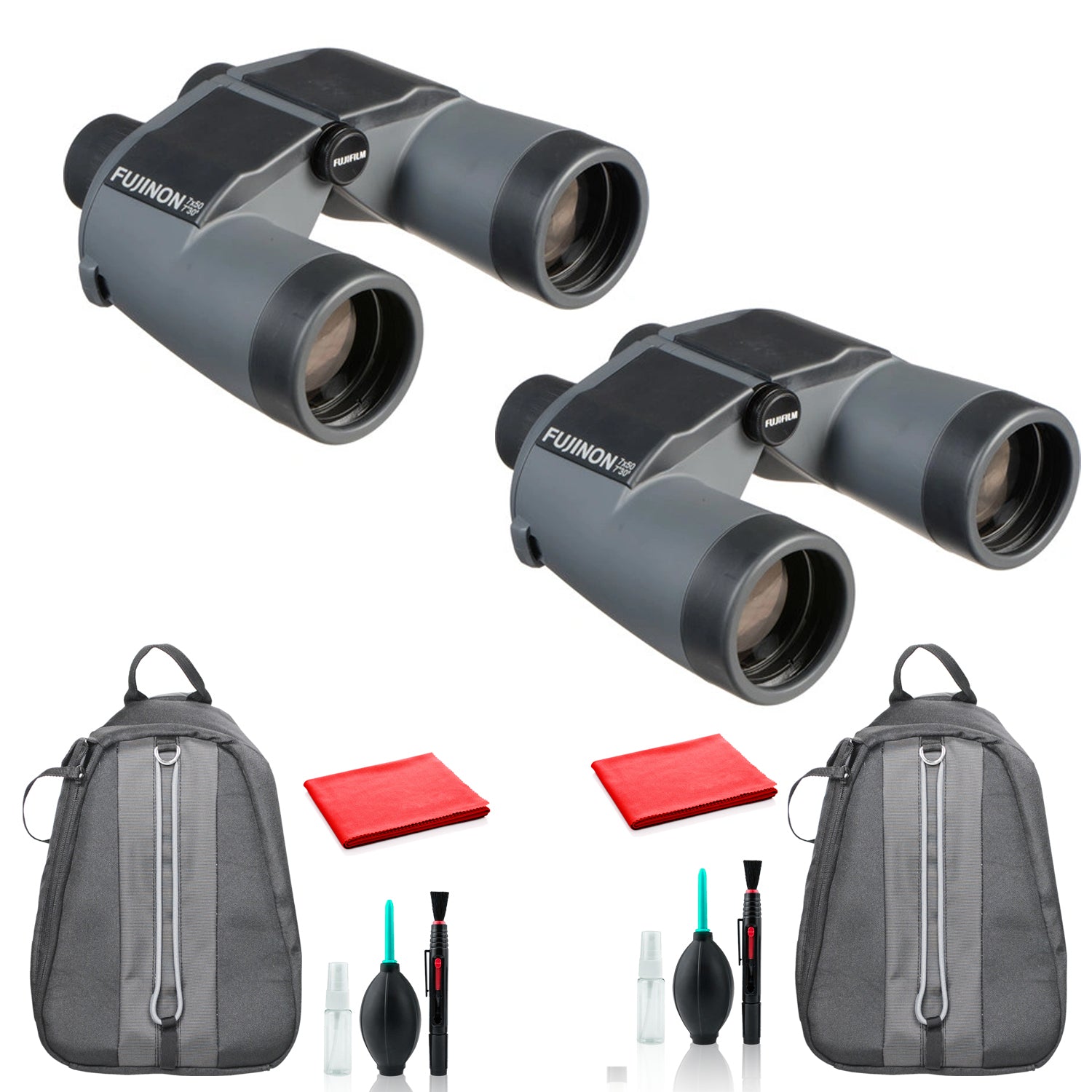 Fujinon 7x50 WP-XL Mariner Binoculars - 2 Pack Kit -