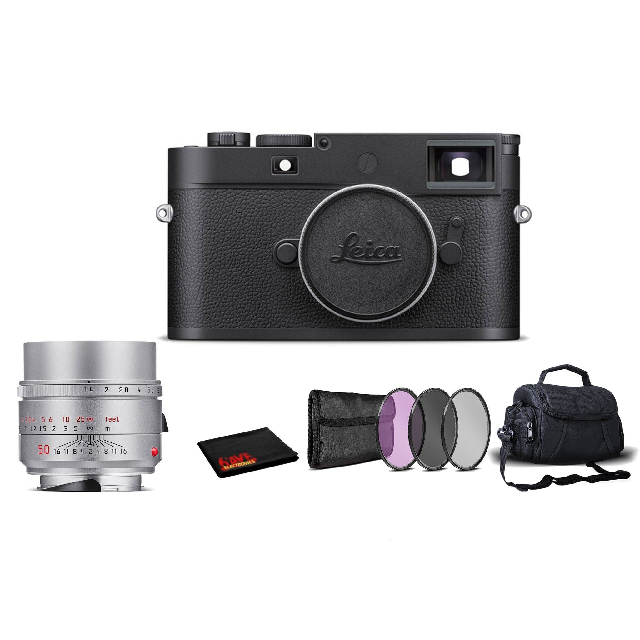 Leica M11 Monochrom Rangefinder Camera with Summilux-M 50mm f/1.4 ASPH. Lens - Leica