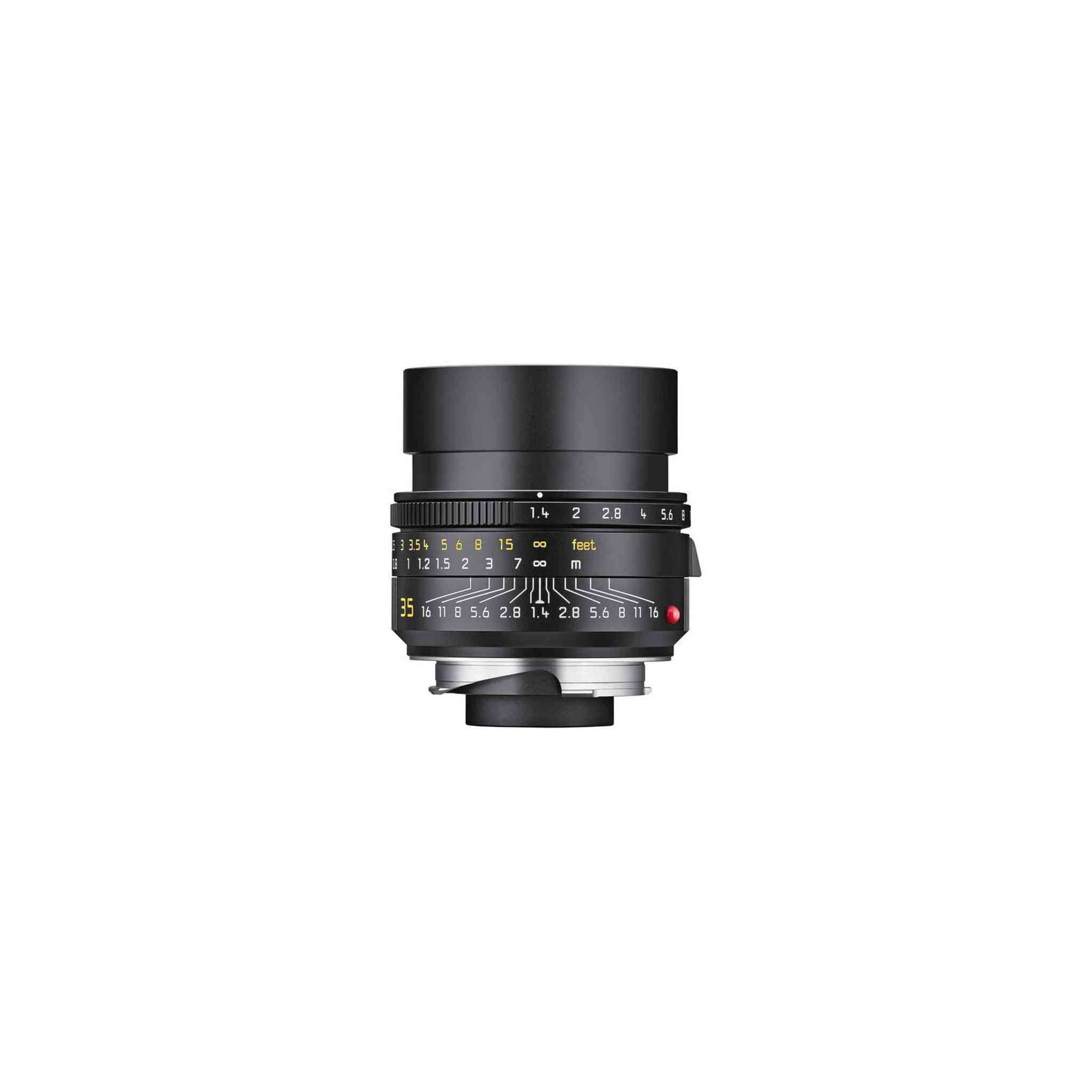 Leica Summilux-M 35mm f/1.4 ASPH. Lens Black with Filter Kit and More
