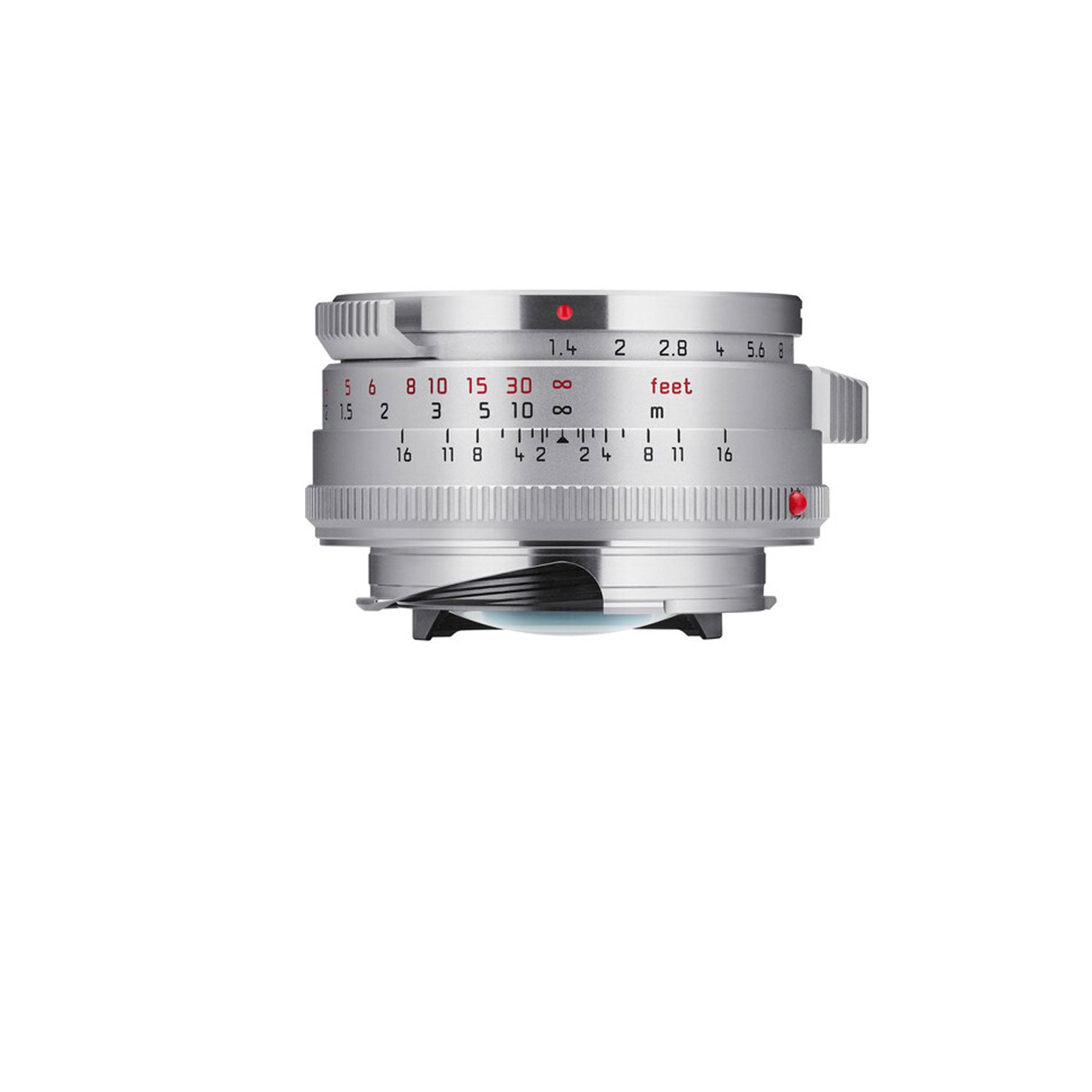 Leica 35mm f/1.4 Summilux-M Lens Silver with Pro Filter Kit and Lens Case