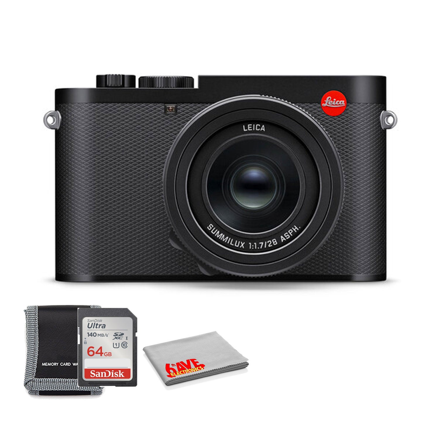 Leica Q3 Digital Camera with 64GB Memory Card