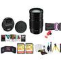 Panasonic Lumix 100-300mm f/4-5.6 II POWER O.I.S. Lens with 2x 128GB Memory Cards (International Model)